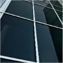 Frosted Glass Window Film & Stickers Privacy Window Cover for Home & Office - Easy Apply, UV Protection, Removable Decorative Film (Design III Film)
