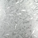 Window Glass Decorative Frosted Film Heat Control Self Adhesive Window Frosted Film (Glass Flower)