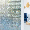 Window Glass Decorative Frosted Film for Heat Control - Self Adhesive (FORTSED)
